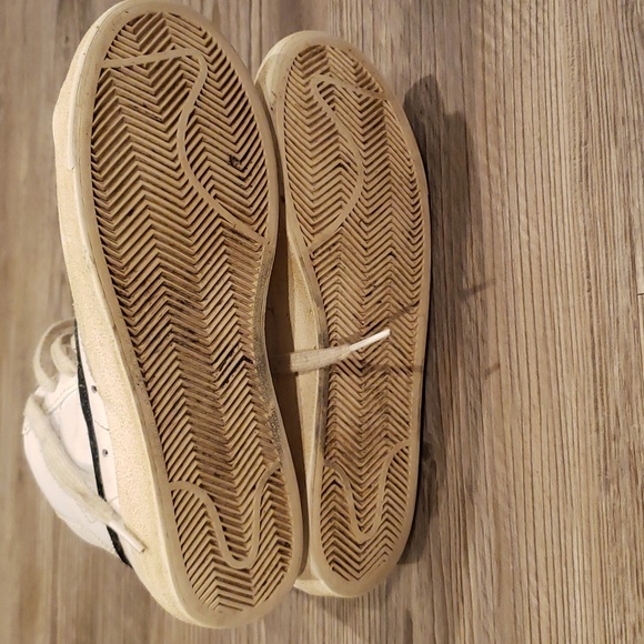 Nike Blazer Mid '77 Vintage - women's size 7, white with black swoosh - Picture 3 of 4